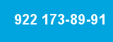 922 173-89-91